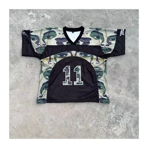 Camiseta de Manga Corta con Cuello Redondo y Estampado de Camuflaje para Hombre, con el Número 11, Transpirable, Corte Regular, Estilo Deportivo, Tejido de Poliéster - Product Image 2