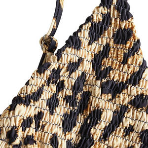 Conjunto de Bikini de 2 Piezas para Mujer, Secado Rápido, Transpirable, Poliéster/Nailon, Logotipo Frontal Personalizado, Traje de Baño para Playa - Product Image 4