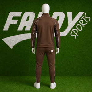 Ensemble de survêtement 2 pièces pour homme, coupe ajustée, avec logo personnalisé, fermeture éclair intégrale, pour le sport, la gym et les loisirs, vente en gros, haute qualité - Product Image 3