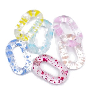 Chaîne créative en résine écologique personnalisée, motif hibou ange, grande taille, couleurs multiples transparentes, faite à la main, pour la décoration de Noël et de la maison - Product Image 3