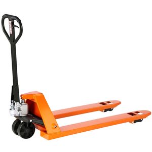 Transpallet Manuale con Capacità di Carico di 6600 Libbre, Forche da 48L X 27W Pollici, Carrello per Movimentazione Materiali, Lunghezza Forche 3.35-7.1 Pollici - Product Image 1