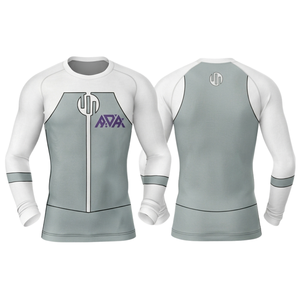 Custom <b>Rash</b> <b>Guard</b> <b>Men</b> Long Sleeve Compression Shirt UPF 50 Sun Protection Quick Dry BJJ MMA Grappling Surf Swim Gym Fitness Wear - Product Image 1