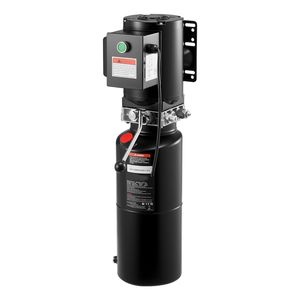 Pompa Idraulica a Singolo Effetto AC 220V 10 Quart, Unità di Potenza con Flusso Olio 6.3 L/min e Pressione di Scarico Massima 22 MPa per Sollevatori Auto - Product Image 5
