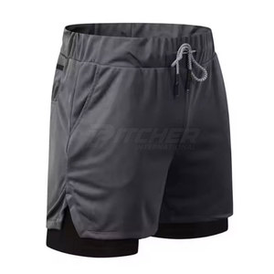 Pantalones Cortos Deportivos Flexibles para Hombre, Material de Secado Rápido para Entrenamientos Intensos, Correr y Sesiones de Fitness - Product Image 3