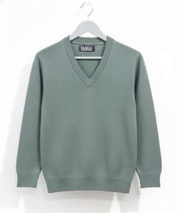 Suéter Escolar para Niños, Manga Larga, Cuello en V, Tejido Suave y Transpirable, Ropa Cómoda para Niños - Product Image 1