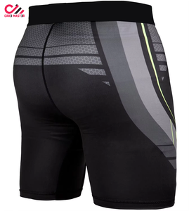 Shorts de Compresión Ecológicos de Primera Calidad, Totalmente Personalizables, Antiarrugas, de Secado Rápido y Transpirables, con Cintura Elástica OEM - Product Image 2