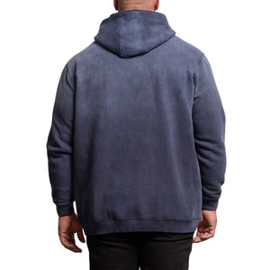 Sweat-shirts pour hommes grande taille, unis, respirants, anti-boulochage, tissu tricoté en polyester/coton 180g, vente en gros, confortables - Product Image 5