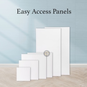 1200x600 Full Metal Access Panel Heavy Duty Galvanized Iron <b>Ceiling</b> Access Hatch Flush Mount Inspection Door - Product Image 3