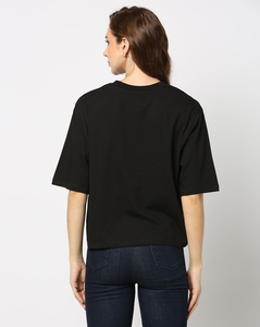 Women's <b>Black</b> Casual T-Shirt Crew Neck <b>Short</b> <b>Sleeve</b> Printed Car Graphic Loose Fit 100% Cotton Jersey Fabric - Product Image 3