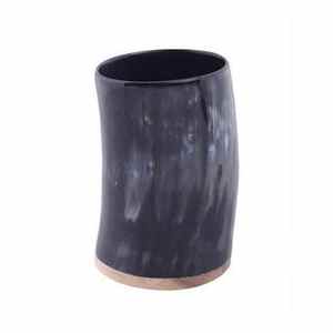 Copa de Cuerno de Búfalo Real Hecha a Mano, Estilo Medieval Vikingo, para Vino y Cerveza - Product Image 4