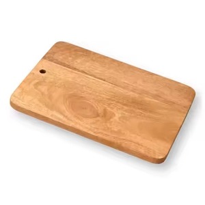 เขียงไม้กระถินเทศธรรมชาติ ทำมือ สำหรับใช้งานในชีวิตประจำวัน - Product Image 4