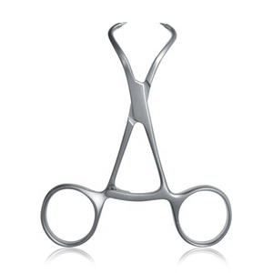 Pinces de réduction osseuse chirurgicales BK Industries, argentées, manuelles, instrument dentaire de classe I, certifiées CE, avec poignée moletée - Product Image 5