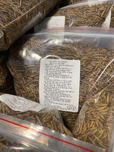 0.5kg de Gusanos de Harina Secos Orgánicos, Altos en Proteínas y Sin Aditivos para Aves y Pollos, Disponibles en Stock - Product Image 5