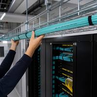 Cable Troncal de Fibra Óptica Multimodo OM4 de 16 Núcleos para Interiores HEADWAY con Cubierta LSZH de 5m para FTTH y Cableado de Espina Dorsal de Centros de Datos