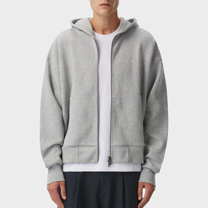 Fabricante de sudaderas con capucha personalizadas con efecto acid wash, proveedor de ropa urbana premium con capucha y cremallera, acid wash - Product Image 5