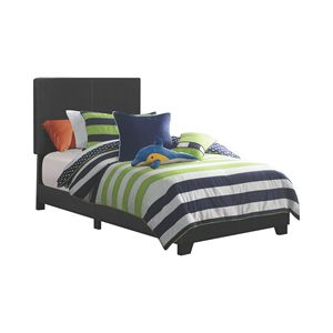 Letto per Bambini a Due Pannelli Nero - Product Image 4