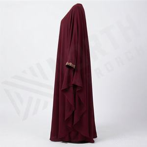 Abaya de Lujo, Modestas y Transpirables, Abayas Islámicas Cerradas, Venta al por Mayor para Mujeres Musulmanas, Mejores Precios, Vestidos, Ropa de Moda - Product Image 3