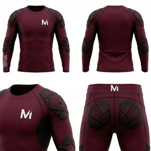 Conjunto Deportivo de Compresión para Hombre, Corte Ajustado, Marca MALUZA, para EUA y Europa - Product Image 6