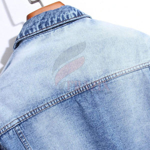 Vestes en jean pour hommes de qualité supérieure, en coton durable, vêtements décontractés pour tous les jours, fournisseur en gros de marques privées - Product Image 3