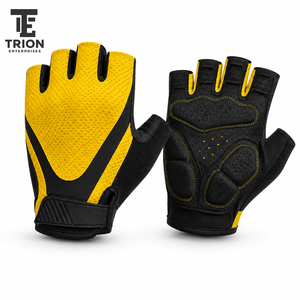 Gants de cyclisme pour hommes et femmes, pour vélo de route et de montagne, respirants, demi-doigts, antidérapants, absorbant les chocs, rembourrés, pour Fitness - Product Image 3