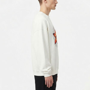 Sweat-shirt épais pour homme, en molleton de coton doux et chaud, col rond, confortable, décontracté, pour l'hiver, pour les voyages quotidiens - Product Image 4