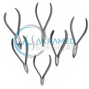 Juego de 6 Pinzas Dentales de Ortodoncia de Primera Calidad, Acero Inoxidable, Cortador de Alambre, Pinzas, Kit de Instrumentos Quirúrgicos Manuales, CE - Product Image 3