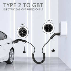 Câble d'extension de charge pour VE Type 2 vers GBT 32A 22KW pour EV ST E252 – Modèle très demandé, haute efficacité, cordon TPU durable - Product Image 5