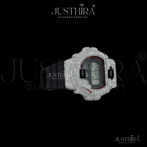 Reloj G-Shock con Bisel de Serpiente y Diamantes Moissanite VVS Premium, Reloj de Pulsera de Moda de Alta Calidad con Diamantes, al Precio Más Bajo y Mejor de la Historia - Product Image 3