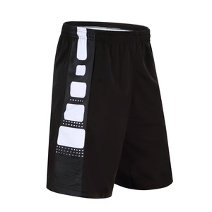 Shorts de sport OEM pour hommes, taille plus, mi-taille, en polyester, coupe ample, respirants, séchage rapide, pour le basketball, la course et le fitness - Product Image 5