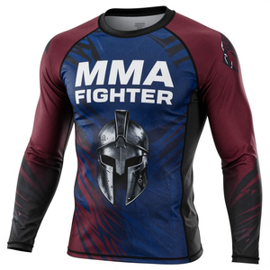 Rashguard Unisex de Alta Calidad, Antibacterial, Ecológico y Transpirable, con Estampado Digital, Hecho a Medida por Fabricante Pakistaní - Product Image 2