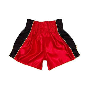 Pantalones Cortos de Boxeo MMA Balanceados para un Movimiento Suave, Control de Flujo de Aire, Transpirables, Cintura Ajustable, Diseño Resistente para Entrenamiento - Product Image 1