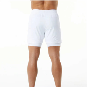 Pantalones Cortos de Verano para Hombre con Cordón Ajustable y Logotipo Personalizado, Pantalones Cortos Casuales de Algodón Suave para Comodidad y Estilo Diarios - Product Image 4