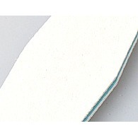 Lima de Uñas Blanca Coreana 80/100 Grit Cónica, Logotipo Personalizado OEM para Venta al por Mayor en Salones de Belleza - Product Image 3