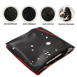 ผ้าคลุมตัดผมมืออาชีพ ปรับขนาดได้ด้วยกระดุม ผ้าคลุมพิมพ์ลายสำหรับร้านทำผม ผ้าคลุมช่างตัดผม กันน้ำ ผ้าคลุมสำหรับร้านทำผม - Product Image 4