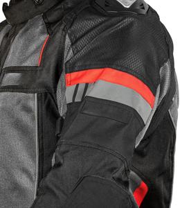 Veste de style motard en Cordura 600D de haute qualité, entièrement personnalisée avec une grande poche coupe-vent sécurisée, doublure thermique amovible - Product Image 4