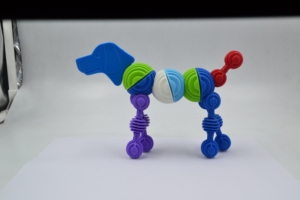 Figura de Perro de Safari Divertida para Niños, Juguete de PVC y ABS, Miniatura Coleccionable, Regalo Educativo para Niños y Niñas - Product Image 3