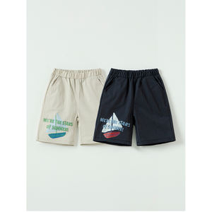 Pantalones de Algodón 100% Premium para Niños OZKIZ, Bermudas de Verano para Niños, Tejidas con Estampado Medio, de 2 a 6 Años, Moda Infantil al por Mayor - Product Image 1