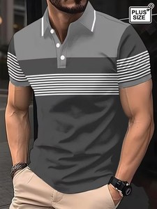 T-shirt uni à manches courtes pour homme, coupe classique, décontracté, tricoté, 100 % coton, respirant, séchage rapide, logo personnalisé numérique sur le devant - Product Image 3