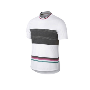 Tenue de tennis homme la plus vendue, Nouveautés, Imprimé floral, Manches courtes, Personnalisable sur le devant, Respirante, Anti-humidité - Product Image 2