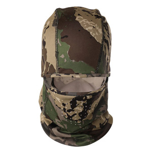 Masque facial camouflage intégral, unisexe, 100% polyester, taille adulte 56-58 cm, respirant, imperméable - Product Image 1