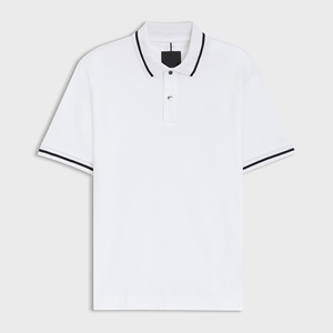 Polo à manches courtes en coton pour hommes, polo de golf à séchage rapide, chemise à manches courtes anti-humidité - Product Image 1