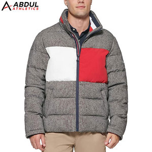 Modern <b>Men</b> Puffer Winter <b>Jacket</b> <b>Lightweight</b> Comfortable Fit Warm Material Perfect <b>For</b> Winter Daily Wear Outdoor Activities - Product Image 1