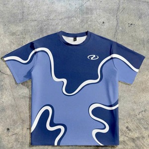 Camiseta de Manga Corta para Hombre, Corte Regular, Algodón Transpirable, Estilo Casual Básico, Venta al Por Mayor, Personalizable OEM, Suministro a Granel - Product Image 1