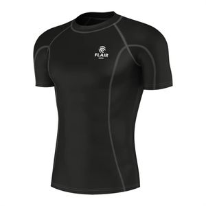 Camisetas de compresión de buena calidad al por mayor, camisetas de compresión para hombre de talla grande con impresión por sublimación de alta calidad - Product Image 6