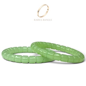 Bracelets en verre transparent élégants de couleurs assorties, bracelets de créateur, bijoux de mode indiens du Cachemire, vente en gros - Product Image 6