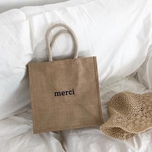 Custom Printed Jute Logo <b>Bag</b> with Zipper Closure for Secure Storage - Product Image 5