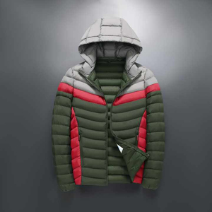 OEM ODM <b>Service</b> Acceptable Hot Selling Winter Lightweight Puffer Hooded Water Resistant Puffer Jacket In Low Rates - Product Image 6
