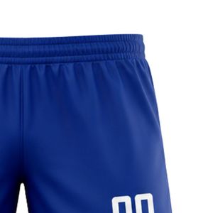 Shorts de football bleu marine pour hommes, bas de tenue athlétique, vêtements d'entraînement de football, uniforme de match, vêtements de sport, compétition en plein air - Product Image 4