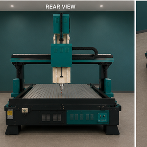 Router CNC de 4 Ejes de Alta Precisión y Gran Resistencia Easytech Premium para Madera y Aluminio, Fabricación de Patrones, Eje Único de 7.5kW, 380V, 1200x1200 - Product Image 3