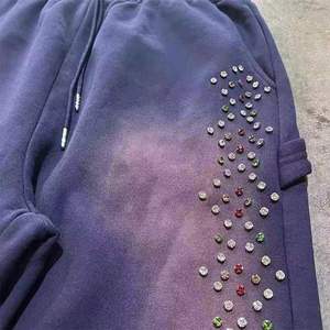 100% Cotton Custom Printed Logo Waterproof Plus Size <b>Hip</b> Hop Casual Style <b>for</b> Autumn Sweatpants - Product Image 6